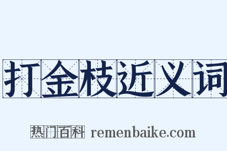 打金枝近义词是什么意思的图片